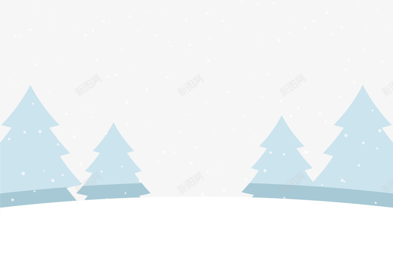 白色雪地圣诞树png免抠素材_新图网 https://ixintu.com winter 冬天 冬季 圣诞节 寒冬 白色圣诞树 雪地