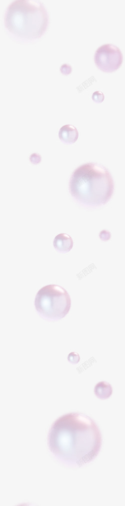 紫色朦胧气泡海报素材