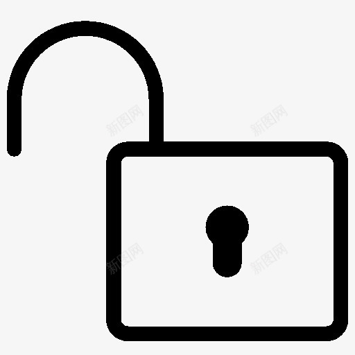 非常基本的解锁图标png_新图网 https://ixintu.com basic unlock very 基本 解锁 非常