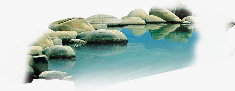 水边的鹅卵石png免抠素材_新图网 https://ixintu.com 水 湖边 石子 鹅卵石