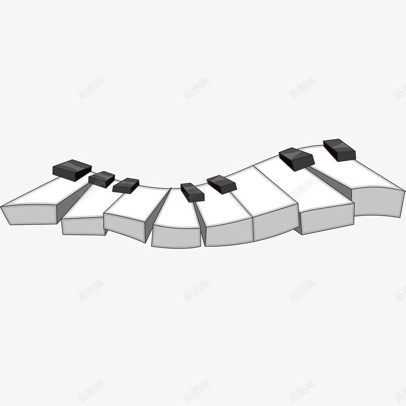 卡通钢琴矢量图ai免抠素材_新图网 https://ixintu.com 卡通 演出 演奏 表演 钢琴设计 音乐 矢量图