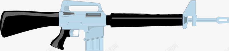 卡通机枪矢量图ai免抠素材_新图网 https://ixintu.com M16 PNG图 PNG图下载 军械 创意卡通 卡通 卡通插图 插图 机枪 矢量图