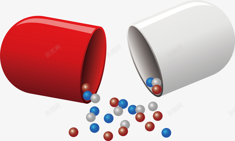 药粒元素矢量图ai免抠素材_新图网 https://ixintu.com png 元素 卡通 卡通西药 治病 生物医药 矢量图 药粒