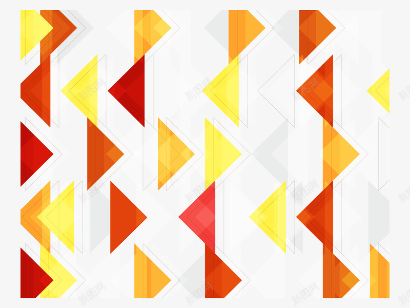 彩色三角几何漂浮矢量图ai免抠素材_新图网 https://ixintu.com 三角形 几何 创意 漂浮 立体 色彩 设计元素 矢量图
