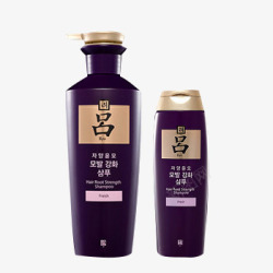 紫吕韩国洗发水套装电商素材