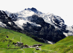 阿尔卑斯山景区欧洲阿尔卑斯山高清图片