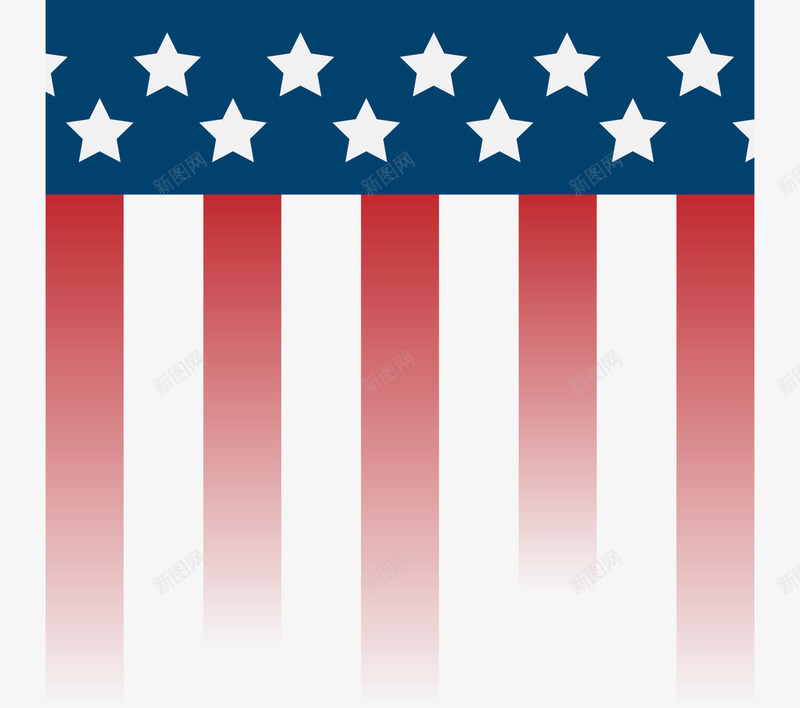 美国国旗背景png免抠素材_新图网 https://ixintu.com 免抠PNG 军人 军人节 国旗 美国 背景 边框纹理
