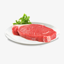 新鲜牛肉图片原切西冷牛排原味高清图片