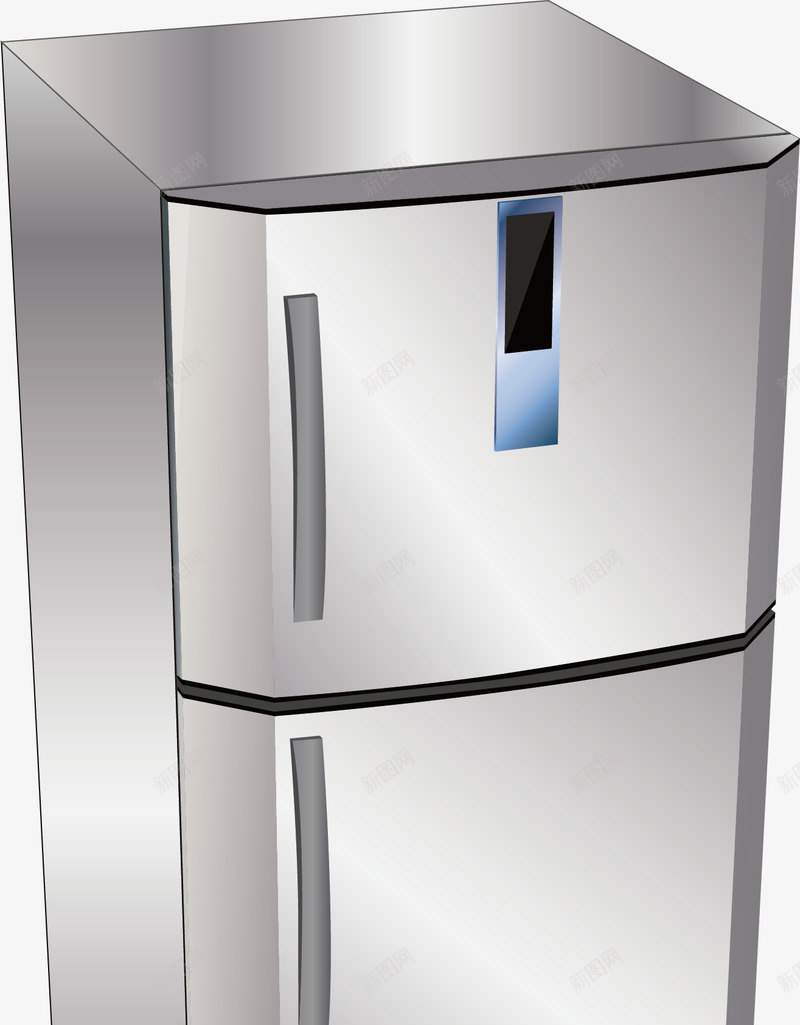 立式电冰箱png免抠素材_新图网 https://ixintu.com 上市 产品对比 保鲜 新款 电器