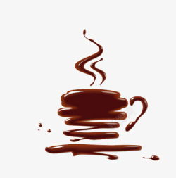 咖啡渍咖啡杯高清图片