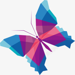蝴蝶精致图案双十一矢量图素材