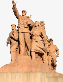雕塑造型中国共产党素材