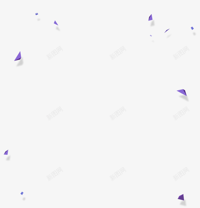 紫色几何体石块不规则漂浮png免抠素材_新图网 https://ixintu.com 不规则 几何体 漂浮 石块 紫色