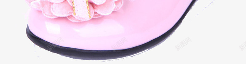 粉色儿童鞋png免抠素材_新图网 https://ixintu.com 儿童 公主鞋 带花 粉色 鞋店