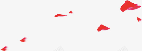 红色漂浮花朵装饰png免抠素材_新图网 https://ixintu.com 漂浮 红色 花朵 装饰