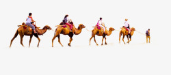 骑骆驼的卡通手绘骑骆驼人物高清图片
