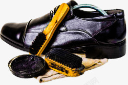 鞋油鞋刷皮鞋皮鞋擦油高清图片