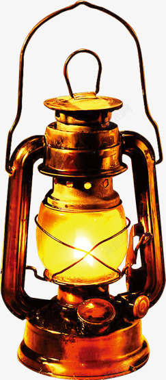 金色灯烛素材
