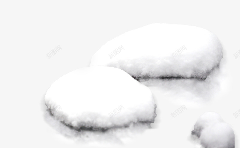 地上的雪png免抠素材_新图网 https://ixintu.com 冬天 创意 简约 设计 雪
