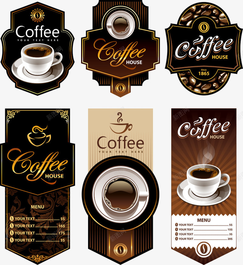 咖啡海报矢量图ai免抠素材_新图网 https://ixintu.com 咖啡杯 咖啡杯子 咖啡海报 杯子 海报 矢量咖啡 矢量图