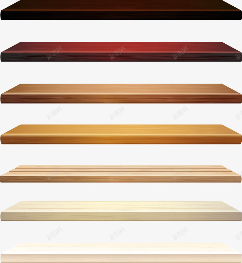 彩色木板装饰png免抠素材_新图网 https://ixintu.com 彩色 木板 装饰