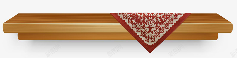木板与餐巾png免抠素材_新图网 https://ixintu.com 木板 装饰 餐巾