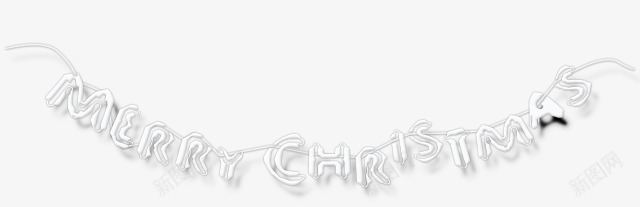 merrychristmaspng免抠素材_新图网 https://ixintu.com 圣诞快乐 圣诞快乐英文 圣诞节 白色字体