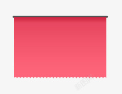 粉色标题栏唯美精美吊牌吊旗标题栏文本框高清图片