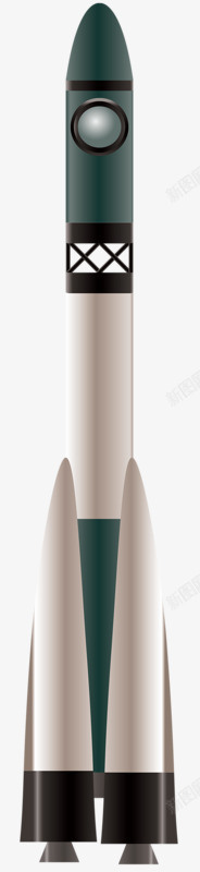 卡通导弹发射器升空火箭高清图片