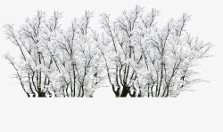 唯美创意冬天中的雪景素材