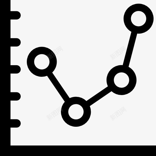 数据业务的图形符号图标png_新图网 https://ixintu.com 图形 图表 数据 符号 股票