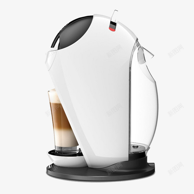 数码家电png免抠素材_新图网 https://ixintu.com 产品实物 咖啡机 家电 机器 白色