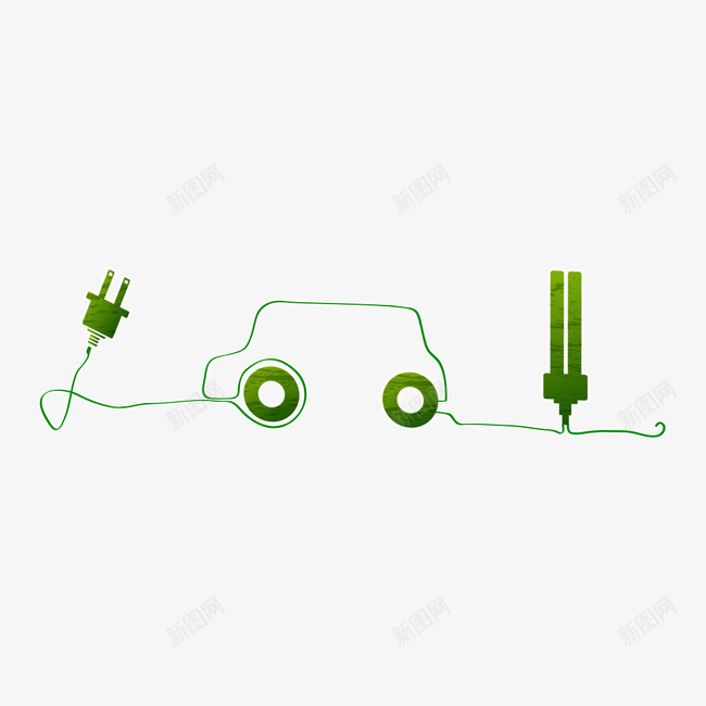 能源环保png免抠素材_新图网 https://ixintu.com 低碳 保护环境 充电 减排 汽车 环保 生态 绿色 绿色能源 能源 能源环保 自然 节能