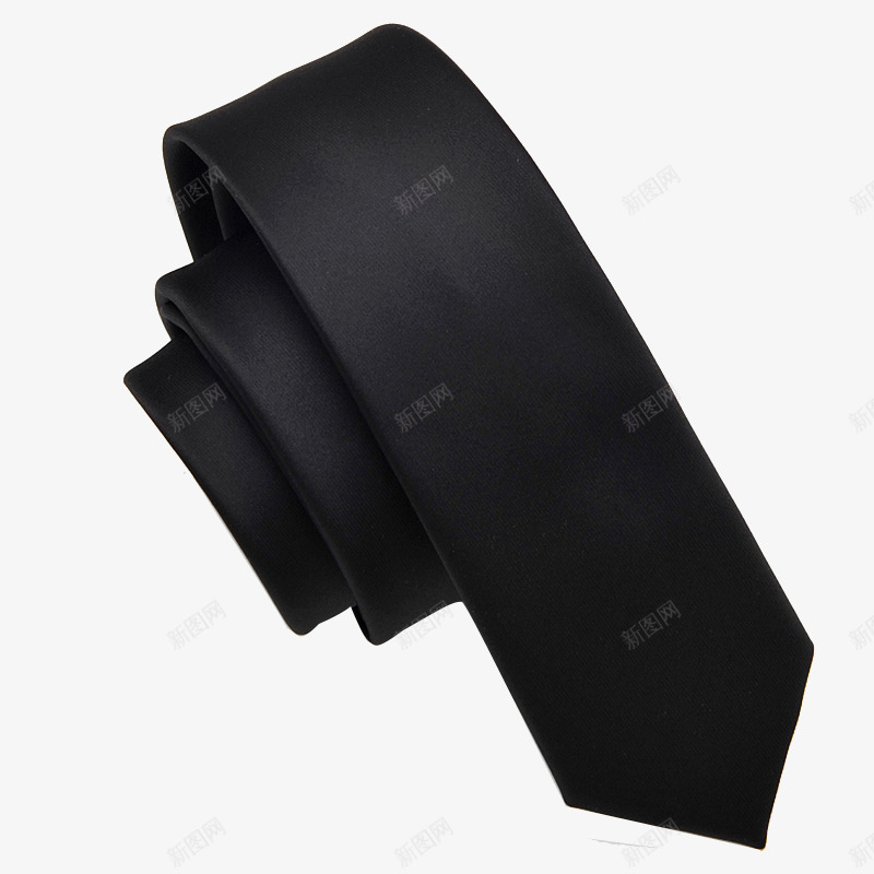 黑色领带png免抠素材_新图网 https://ixintu.com 男士领带 西装领带 领带 领带结 黑色领带 黑色领带PNG