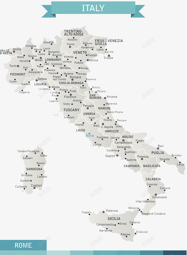 意大利城市分布地图图标png_新图网 https://ixintu.com 城市分布 天气图标 意大利地图 意大利城市地图 意大利旅游地图 欧洲 气温图 气象图 风雨 风雨气温图