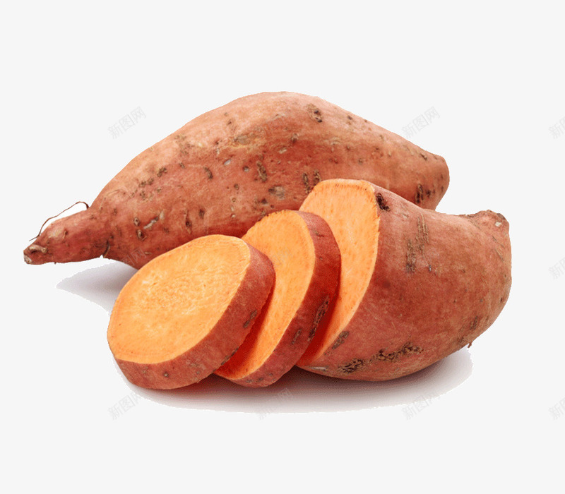 切开的番薯png免抠素材_新图网 https://ixintu.com 果实 番薯 蔬菜 食物