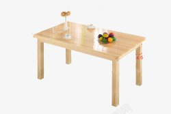 实木家具小餐桌素材