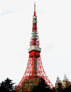 东京风景东京塔高清图片