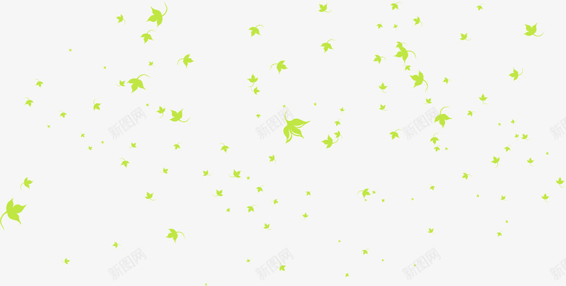 绿色碎纸装饰png免抠素材_新图网 https://ixintu.com 碎屑 碎片 纸屑 绿色
