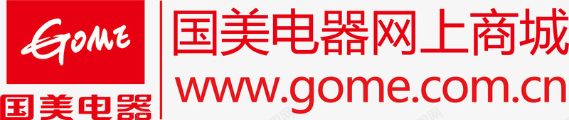 国美商城图标png_新图网 https://ixintu.com 中国网logo 商城 国美 社交网站logo 网站logo