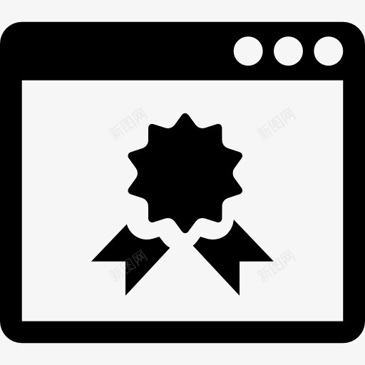 页面质量的象征图标png_新图网 https://ixintu.com 界面 矩形 符号 网页 网页质量