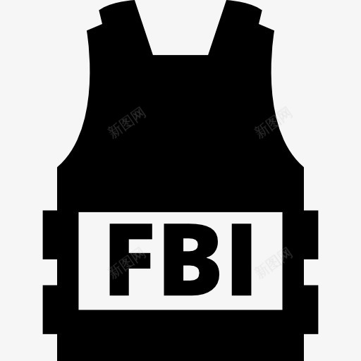 FBI背心保护工具图标png_新图网 https://ixintu.com FBI秘密服务 保护 工具 工具和器具 服务 秘密 背心 马甲