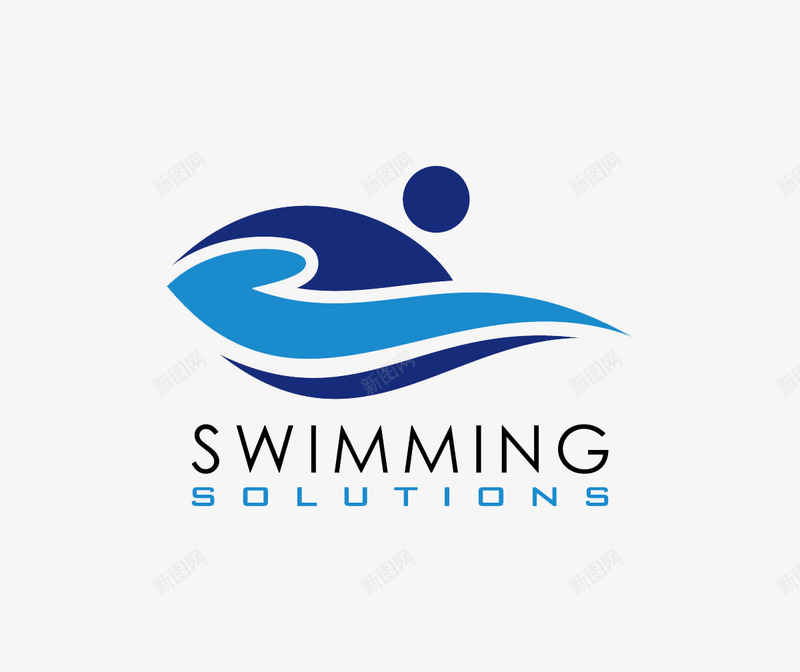 游泳精美logo矢量图图标eps_新图网 https://ixintu.com logo 游泳 精美 设计 矢量图