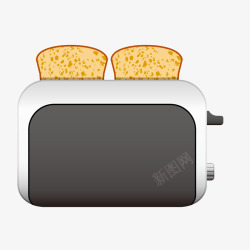 白色烤面包机图像素材