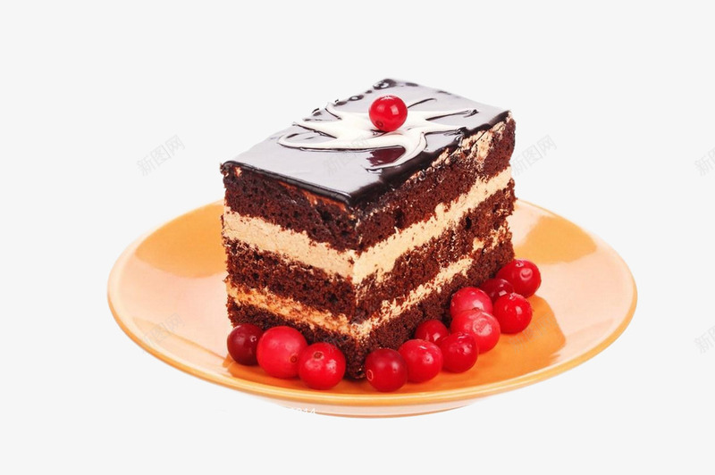 美味的蛋糕片png免抠素材_新图网 https://ixintu.com 下午茶 巧克力 手工 美味的 蛋糕diy