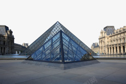 世界奇观建筑巴黎卢浮宫图素材