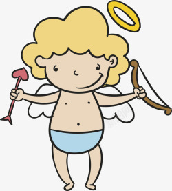 情人节爱神丘比特素材