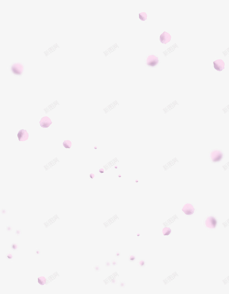 粉色花瓣样式网游宣传png免抠素材_新图网 https://ixintu.com 宣传 样式 粉色 花瓣