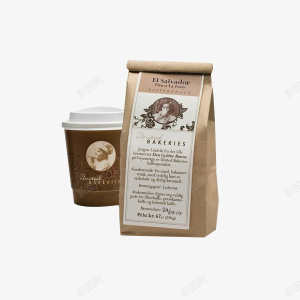 咖啡png免抠素材_新图网 https://ixintu.com 产品实物袋装杯装咖啡色