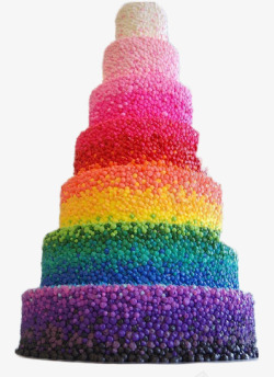 六层蛋糕图片彩虹蛋糕片高清图片